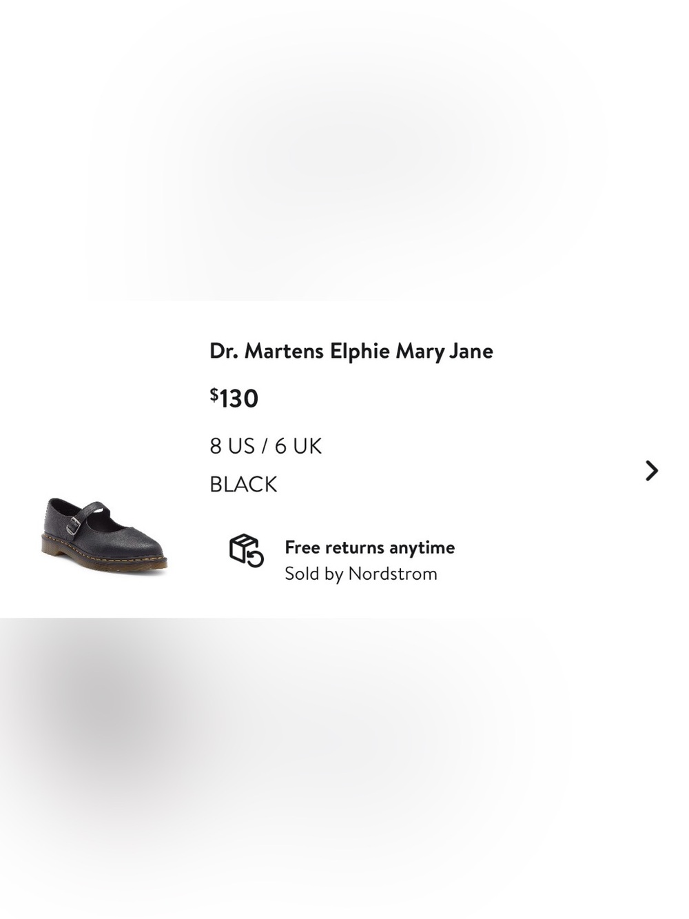 Dr. Martens Elphie Black Mary Jane Shoes 🖤 - Picture 5 of 5